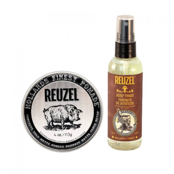 Combo Reuzel Pomade 35g + Surf Tonic 100ml